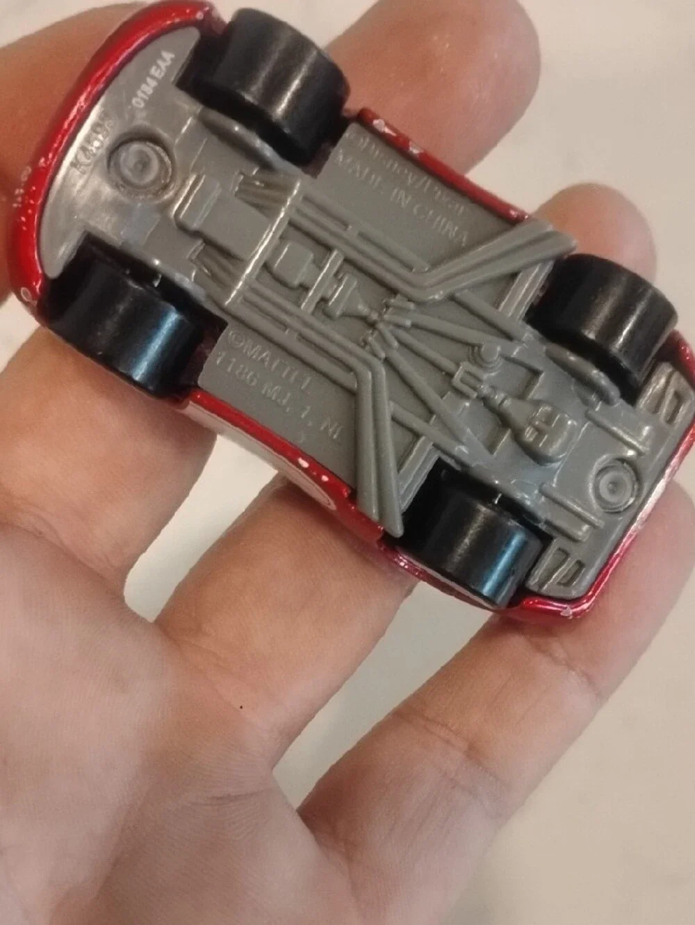 Mattel Cruisin Lightning McQueen Metallic Red Die-Cast Car